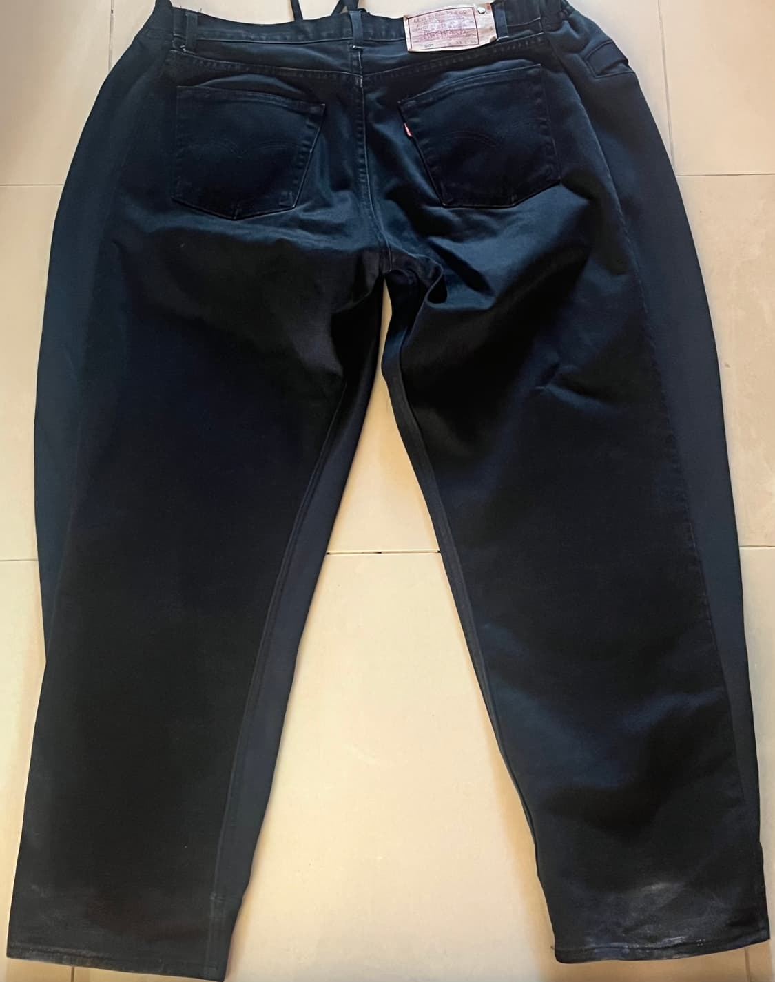 블레스 나이키 오버조깅 진 블랙 (S) 상품이미지2