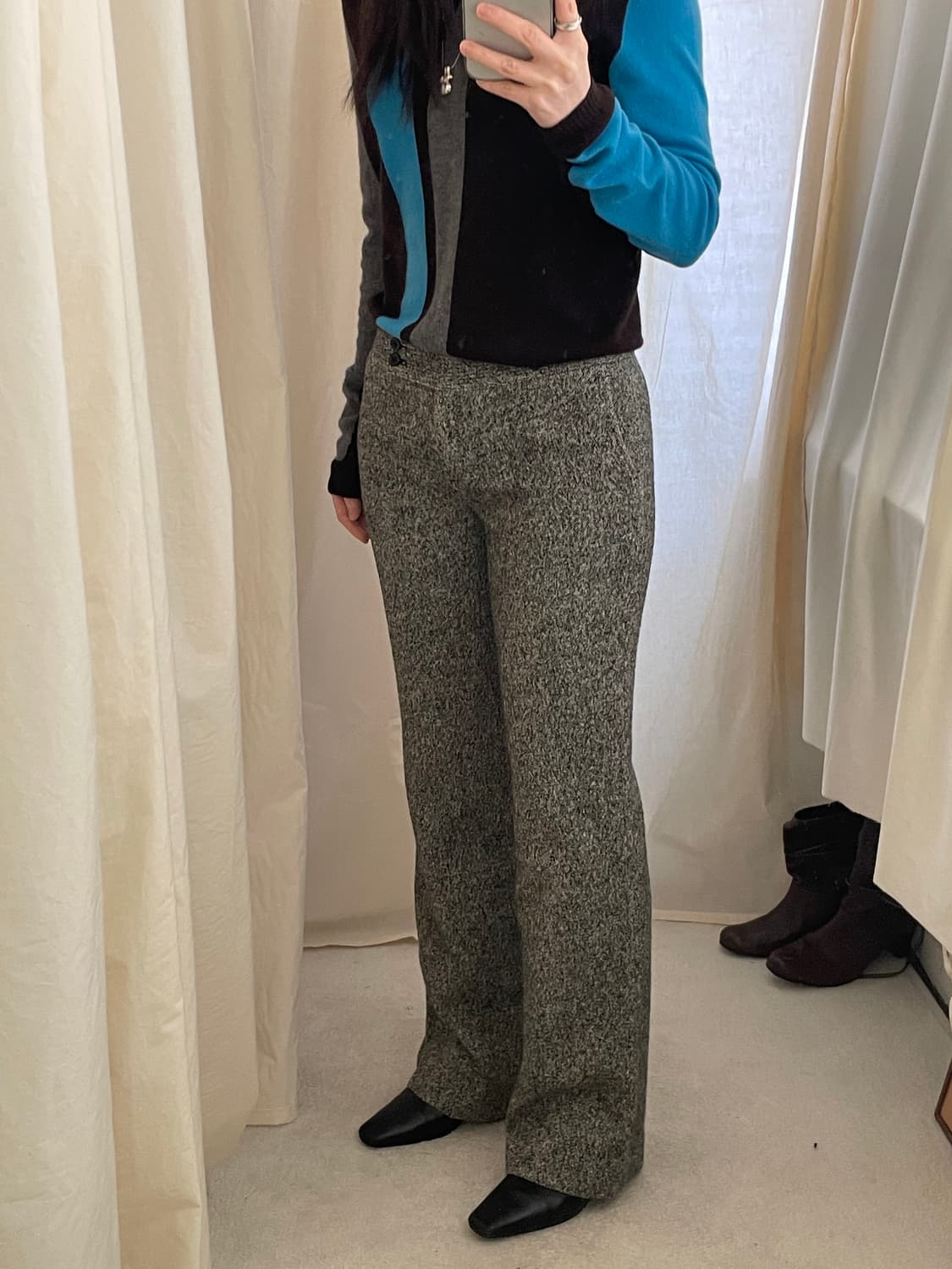 vintage low rise wool pants 상품이미지7