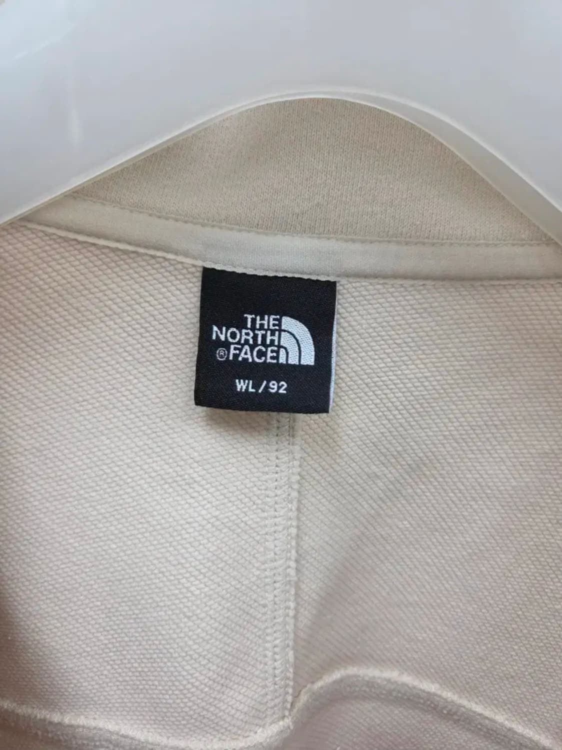 여성 92 노스페이스 반집업 크롭 긴팔 상품이미지4