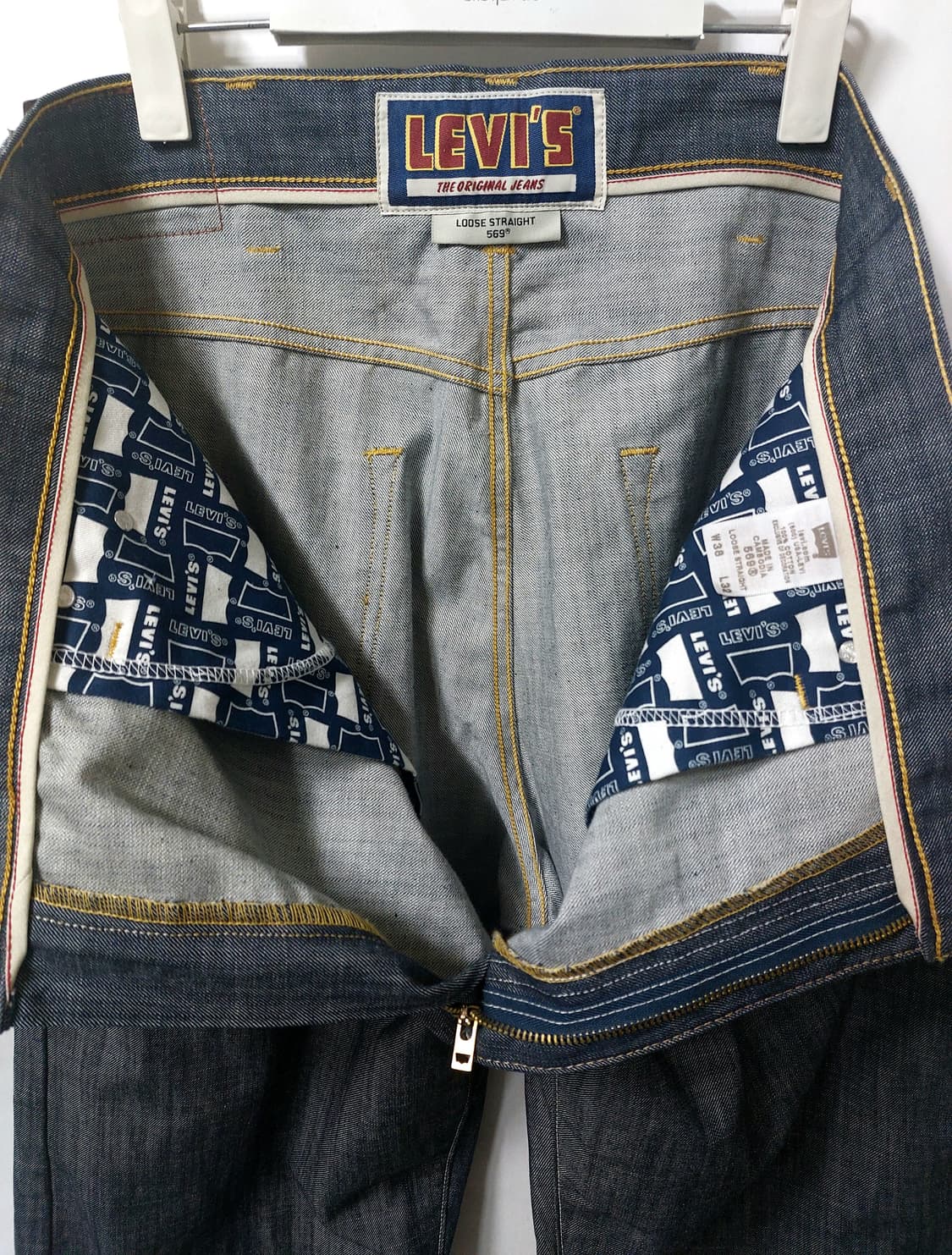 리바이스 569 루즈 데님 청바지 38 상품이미지6