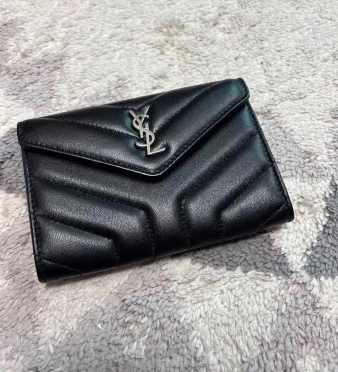 생로랑 엔벨로프 카드지갑 은장 상품이미지3