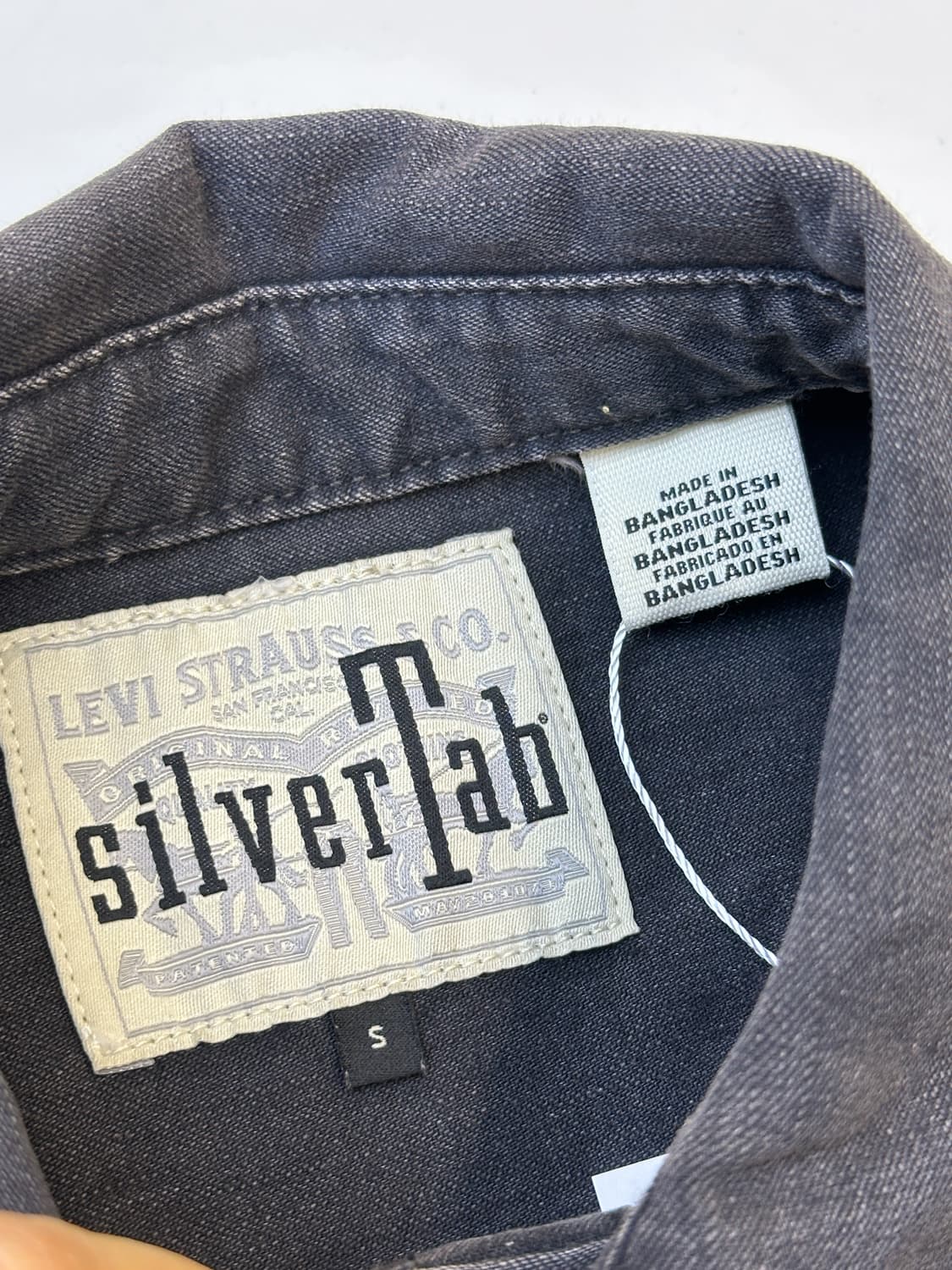 리바이스 투포켓 실버탭 데님 셔츠 상품이미지7