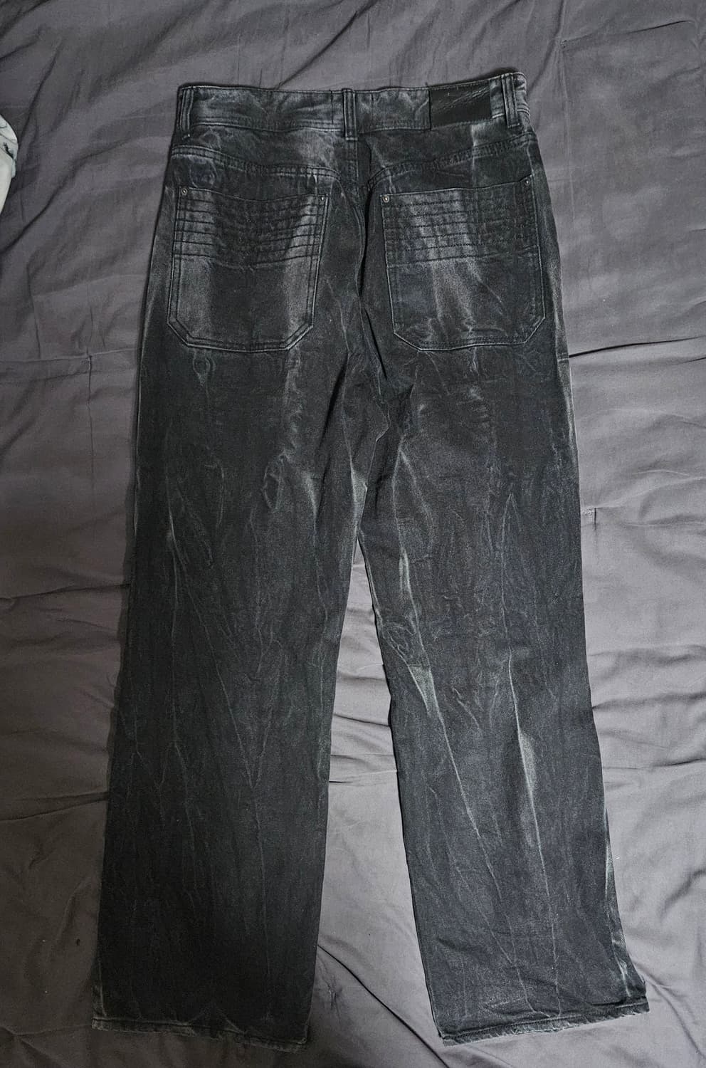 메종미네드 스모크 데님 트라우저 48 상품이미지3