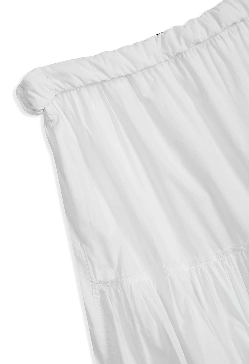 오픈와이와이 롤드 웨이스트 타이어드 스커트 화이트 S 사이즈 상품이미지6