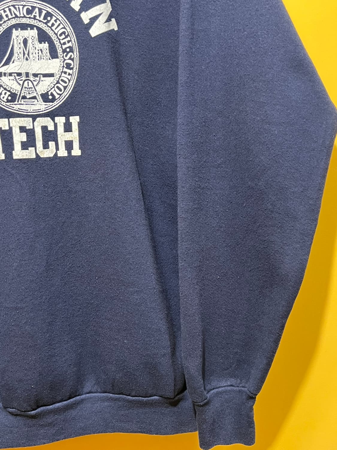 90s [XL] 프룻오브더룸 USA 빈티지 스웨트셔츠 네이비 맨투맨 상품이미지5