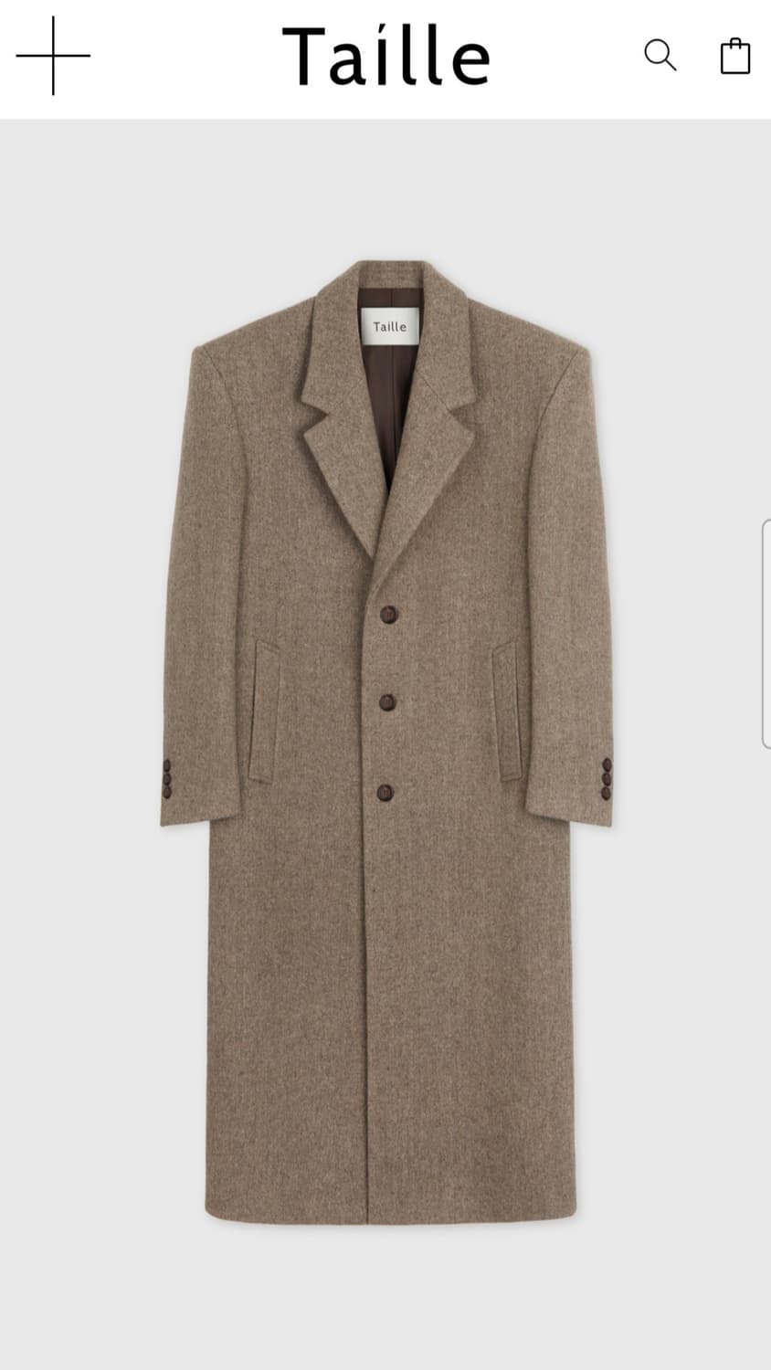 타일레 25fw 코트 상품이미지1