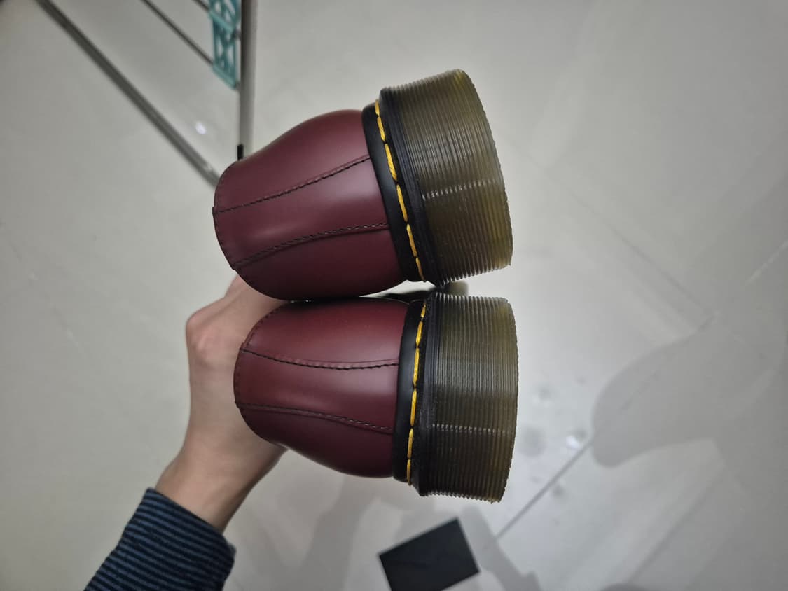 [260] 닥터마틴 1461 체리레드 UK7 상품이미지5