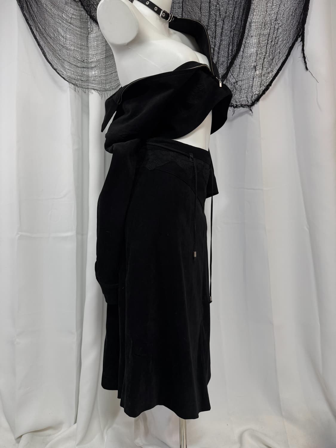 lace corset jacket, skirt set 상품이미지8