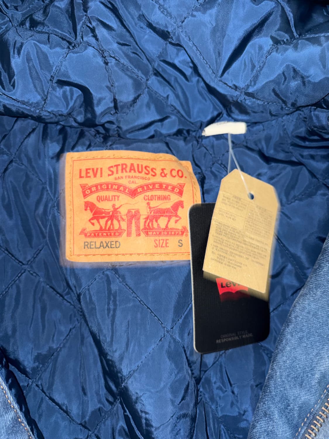 리바이스 워크웨어 포르트레로 데님 후드 자켓 판매 상품이미지3