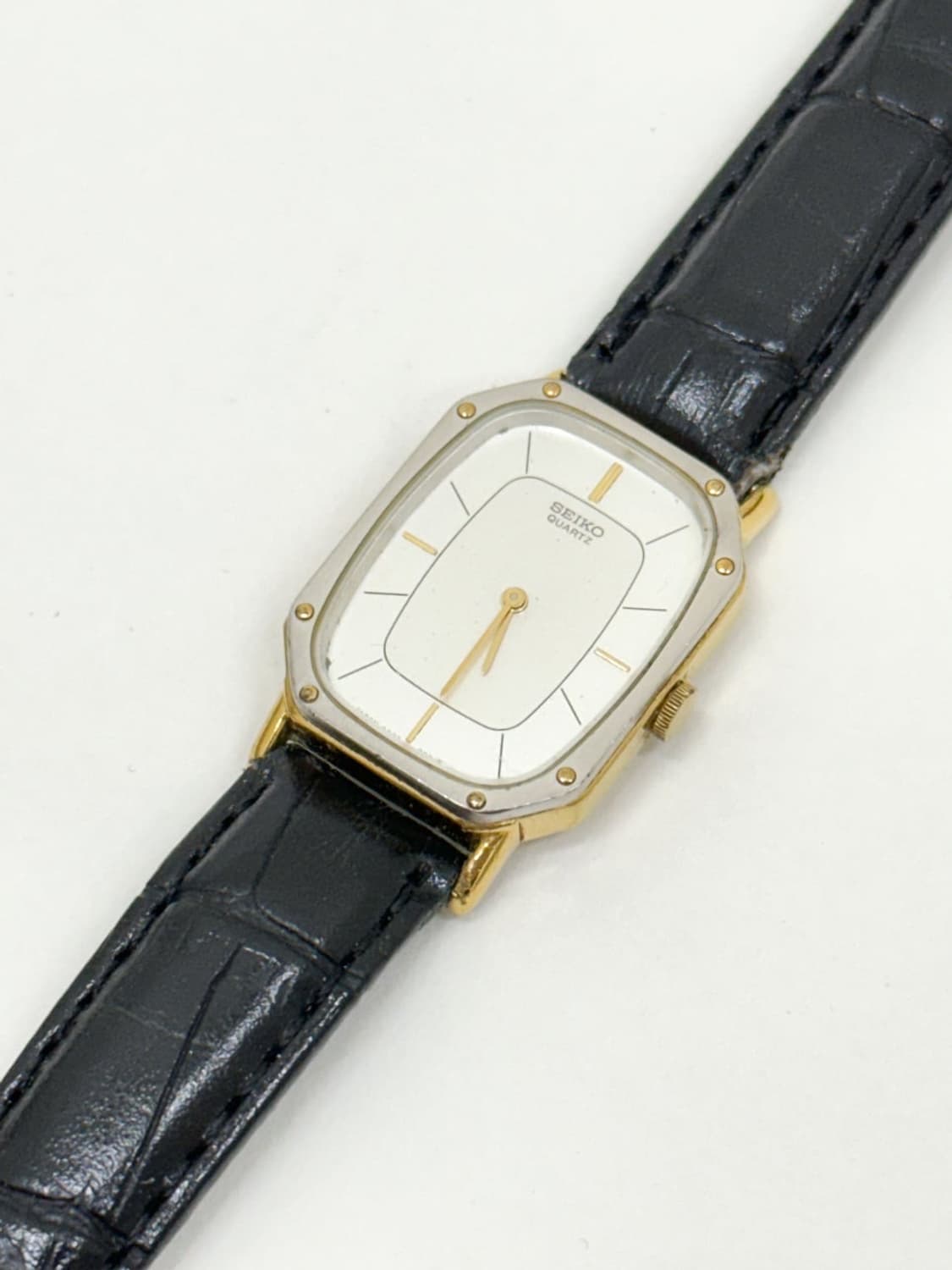 seiko / 세이코 콤비 옥타곤 팔라듐 쿼츠 시계 (하이엔드 무브먼트) 상품이미지1