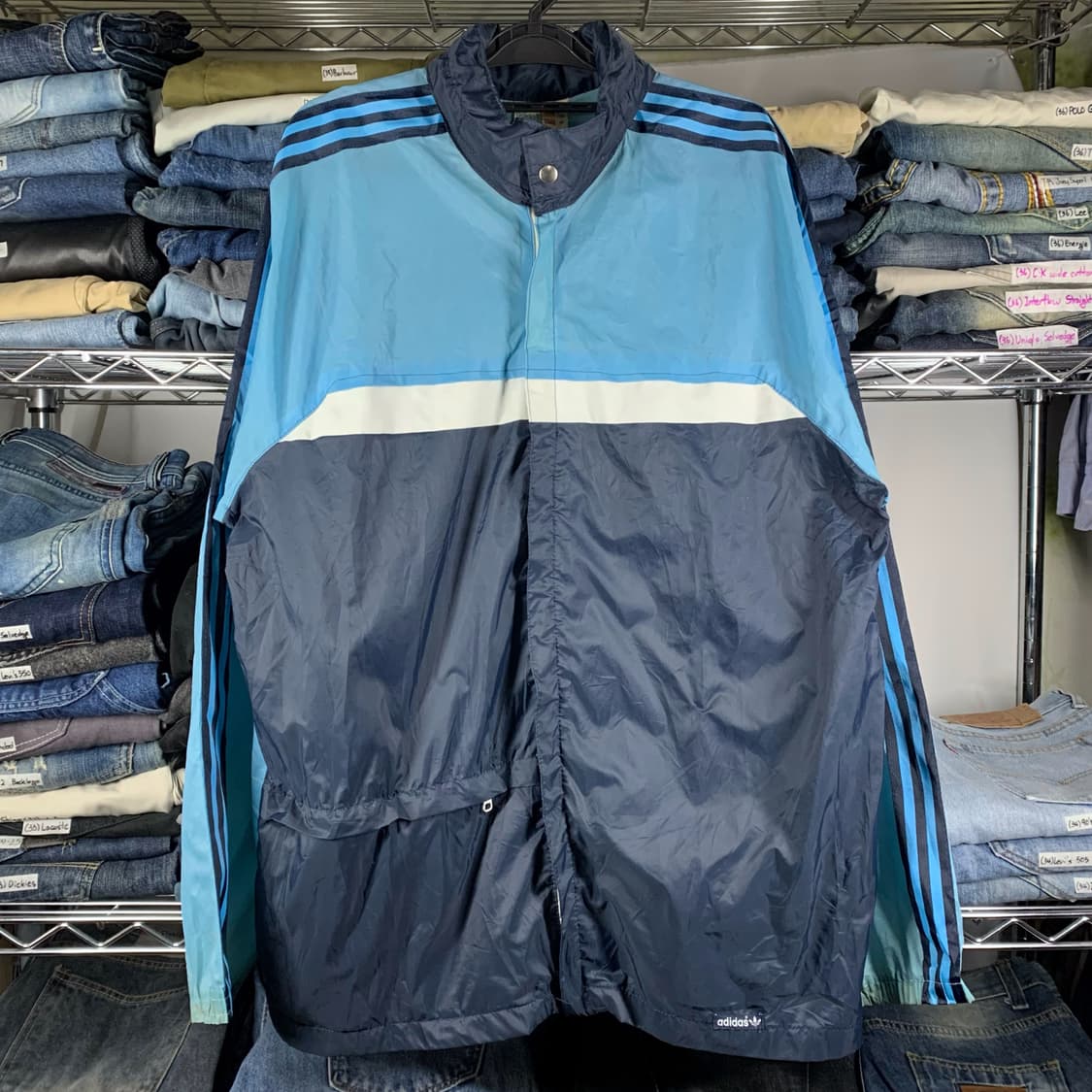 [L] 80's 아디다스 바람막이 상품이미지2