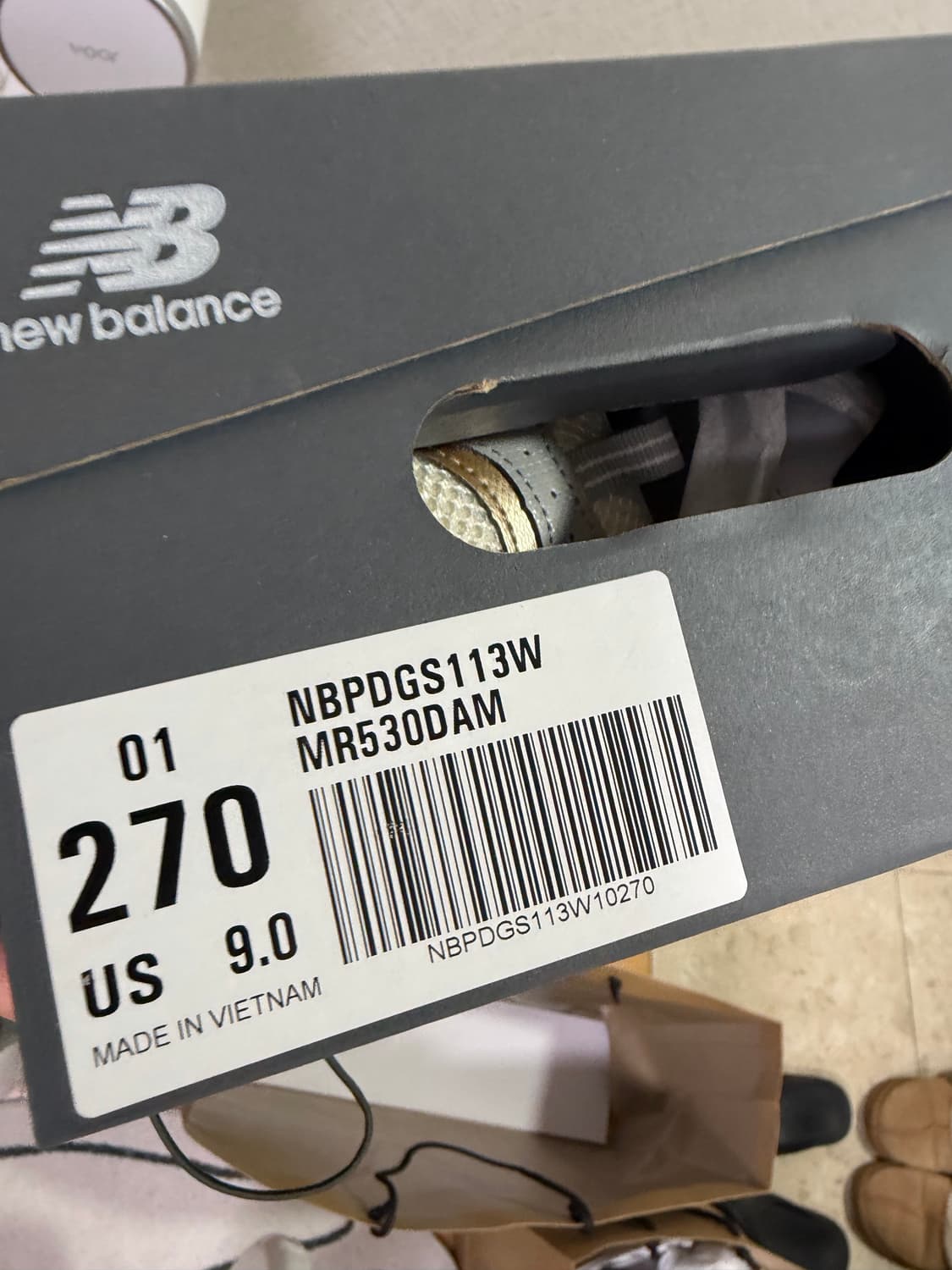 (새상품) 뉴발란스 / 530DAM / 270 상품이미지1