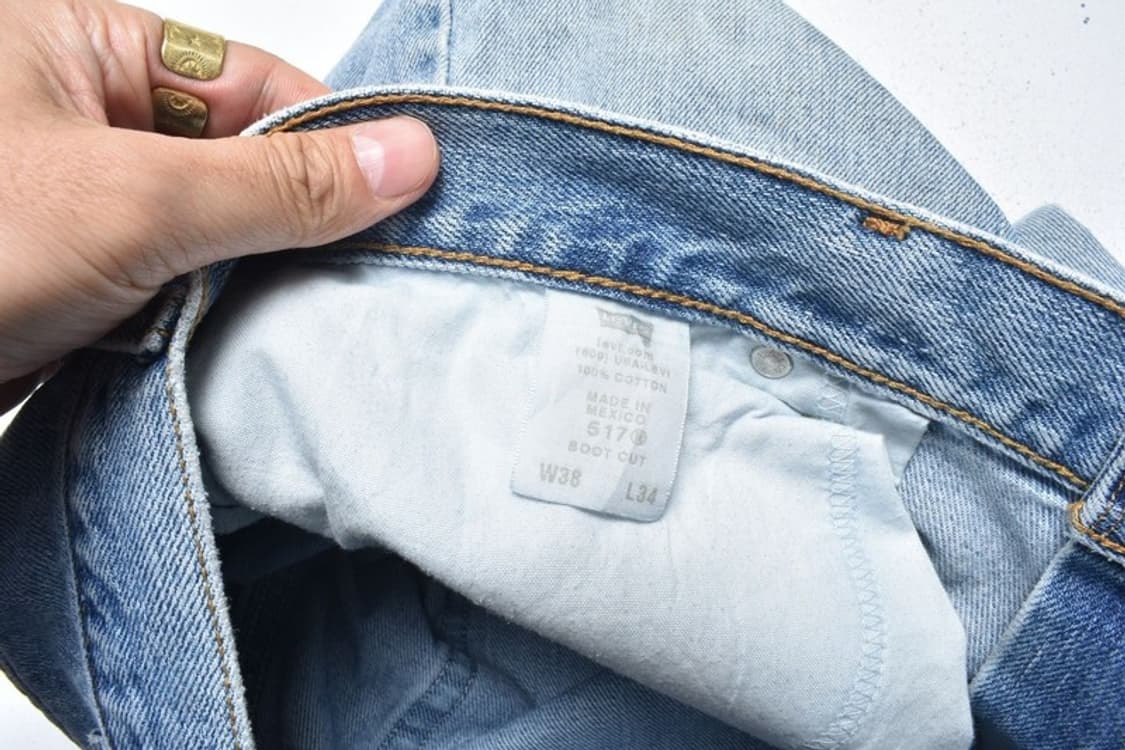 00S 리바이스 부츠컷 청바지 더티페이드 데님팬츠 38 N0891 상품이미지7