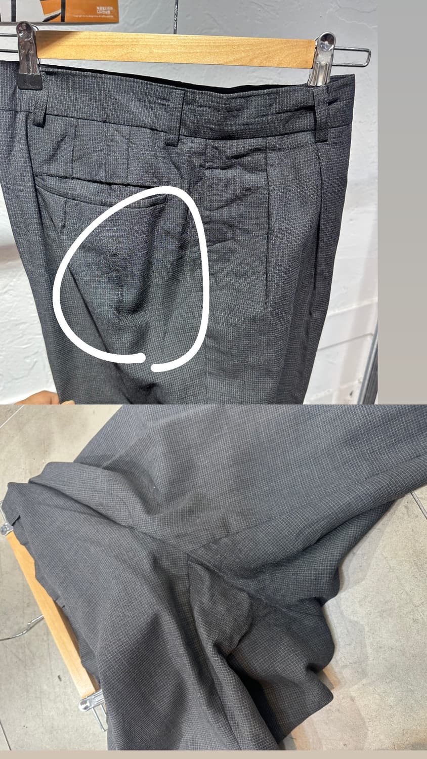 요지 야마모토 aar 블레이저 자켓 셋업 팬츠 상품이미지10
