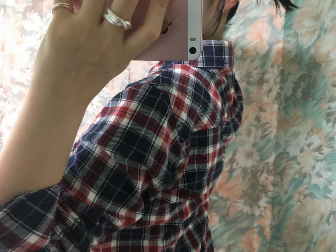 Japanese vintage check shirt 일본 빈티지 셔츠 상품이미지2