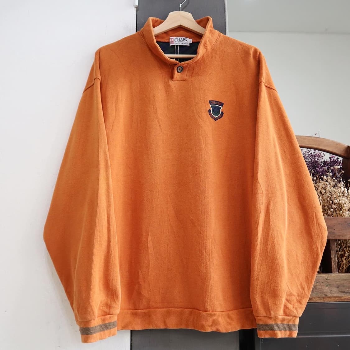 챕스로렌 크래스트로고 스웻 상품이미지1