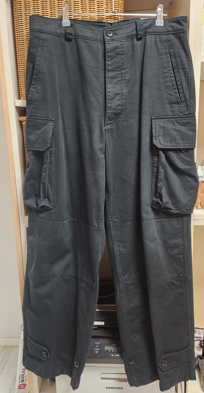 스테디에브리웨어 프렌치 M47 트라우저 블랙 4사이즈 팝니다 상품이미지1