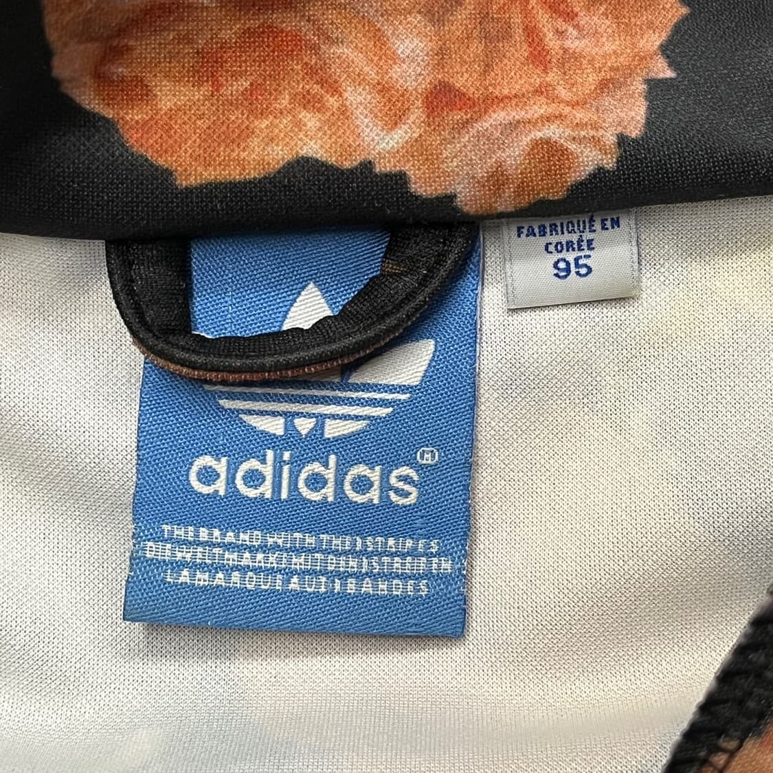 [정품/M] 아디다스 오리지널스 파이어버드 플라워 패턴 트랙탑 저지b16 상품이미지5