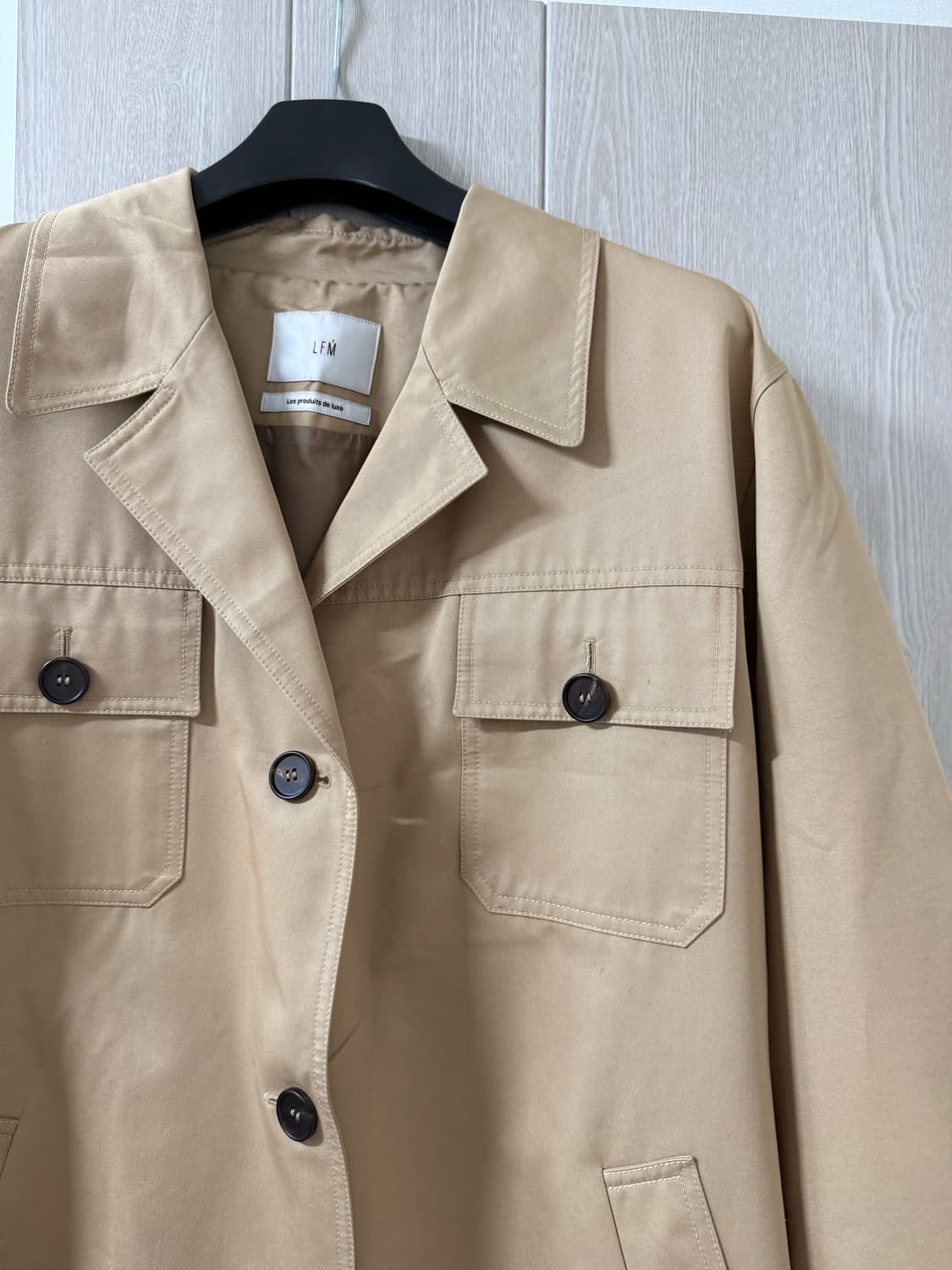 LFM 롱 트렌치 코트 상품이미지7