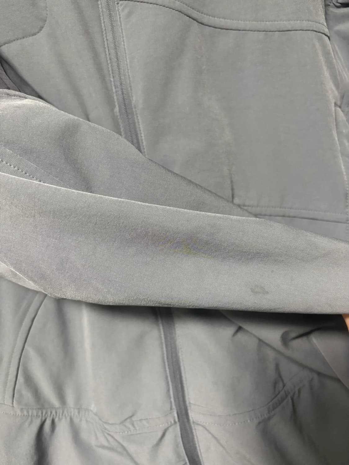 산산기어 인슐레이션 후드 자켓 (그레이) -23FW  상품이미지3