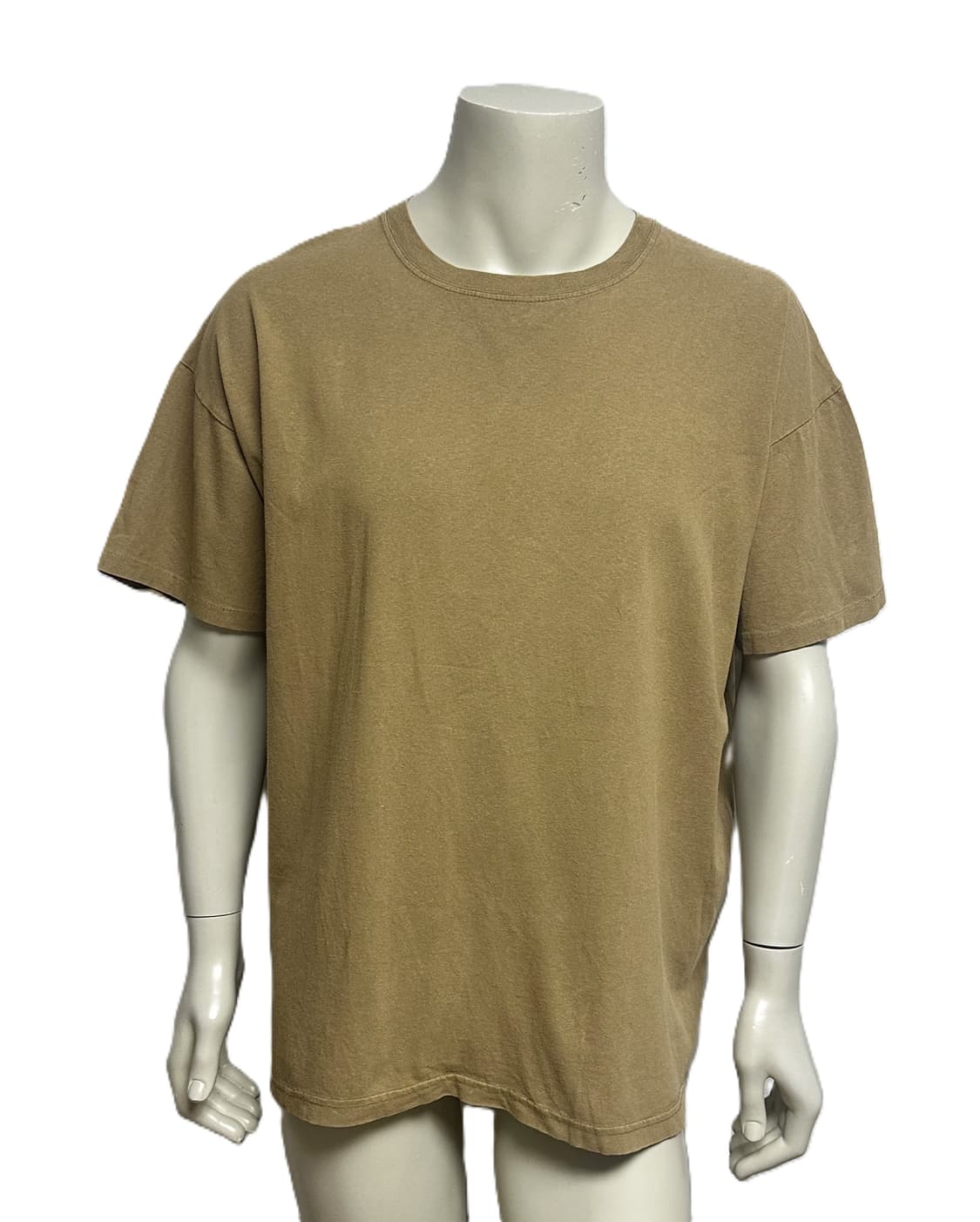 미군 카키색 라운드 반팔 티셔츠 (XL) (24) (만원샵) 상품이미지1