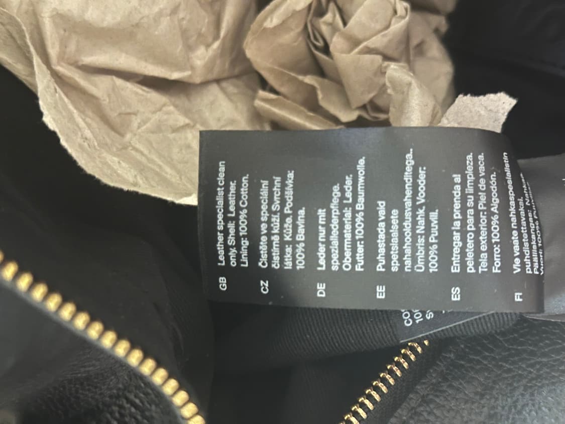 Cos 가죽 가방 상품이미지6