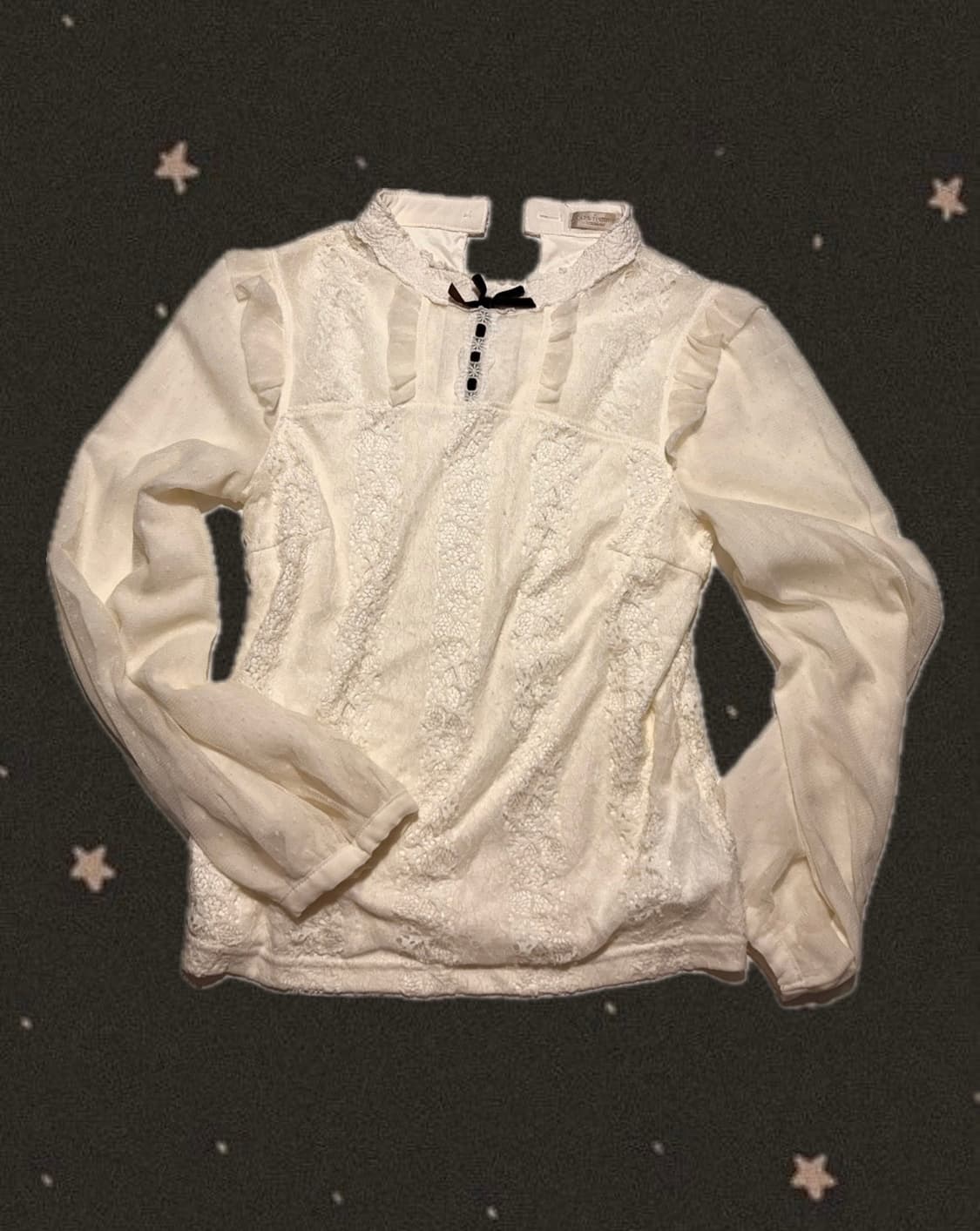 엑시즈팜 바닐라 라떼 로맨틱 히메 갸루 레이스 탑 상품이미지1