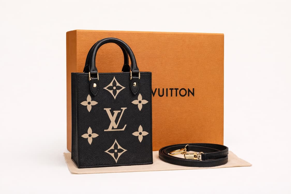 [S급] 루이비통 앙프렝뜨 쁘띠 삭 플라 판매합니다!!! 상품이미지1