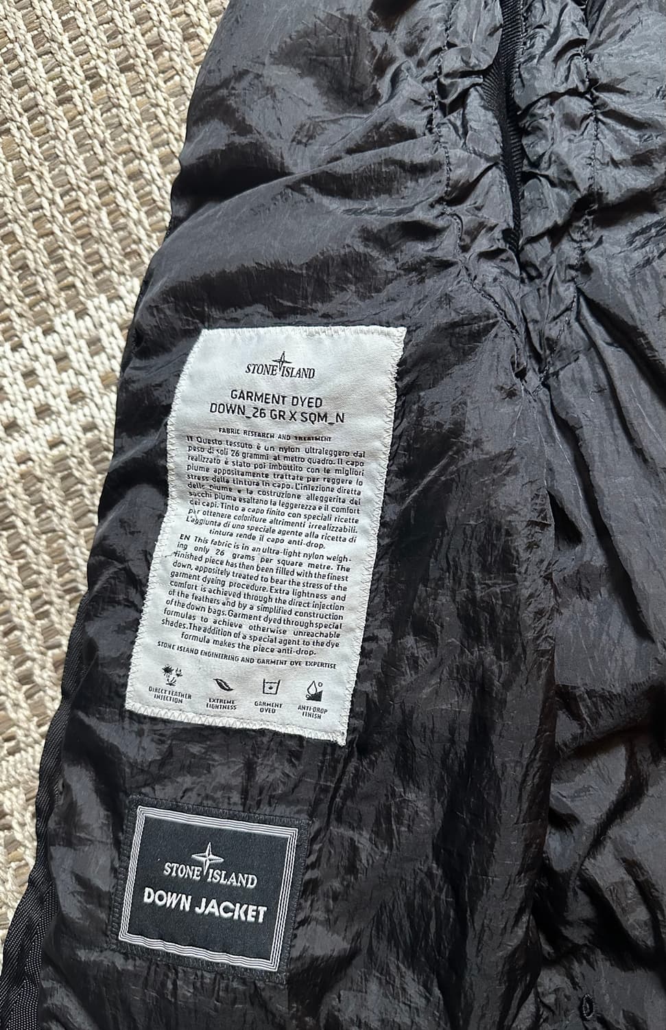 스톤아일랜드 남성 패딩 조끼 S(90-95) 상품이미지9
