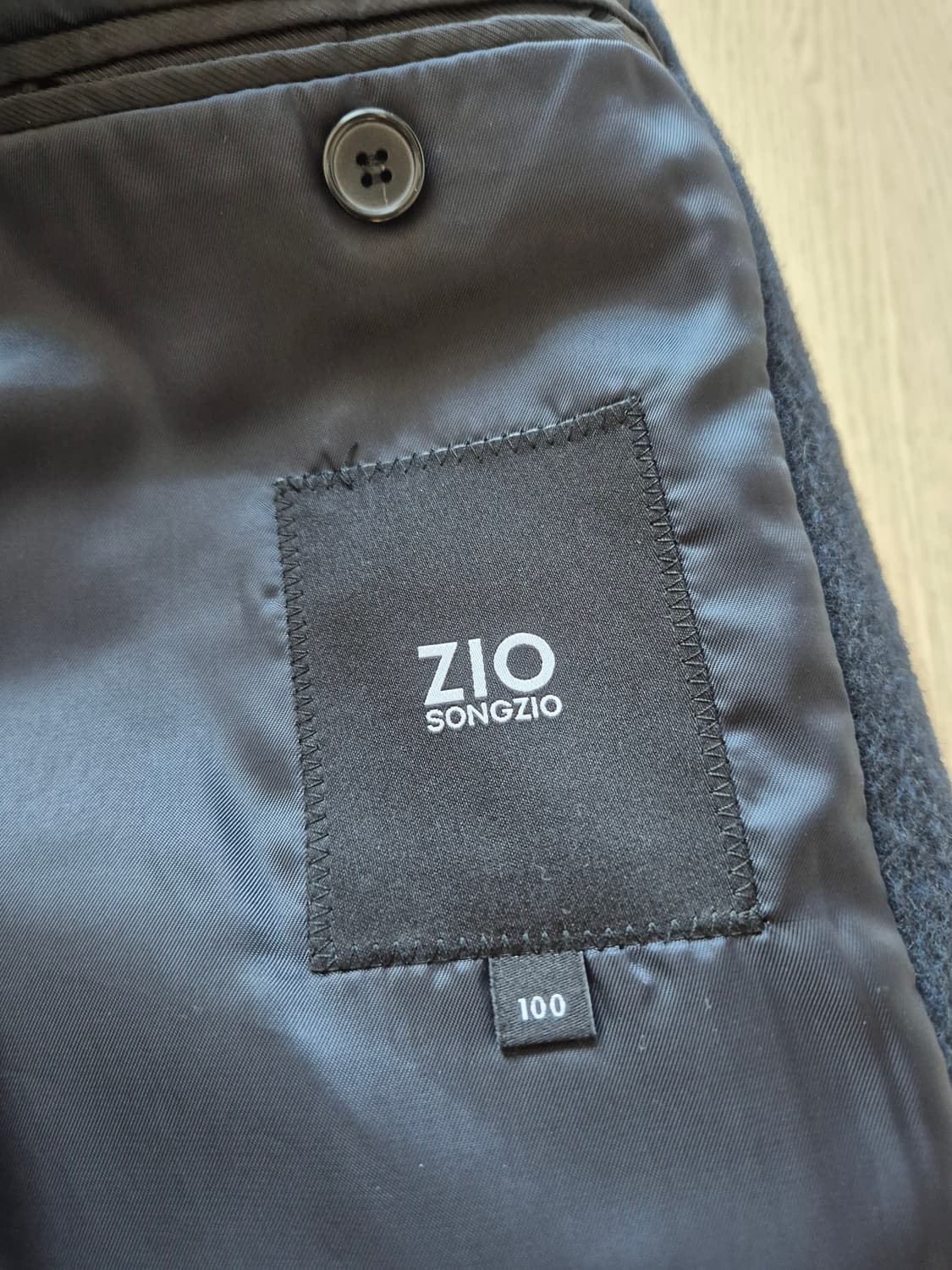 ZIO SONGZIO (송지오 옴므)남성 코트 100 (5회 미만 착 ) 상품이미지2