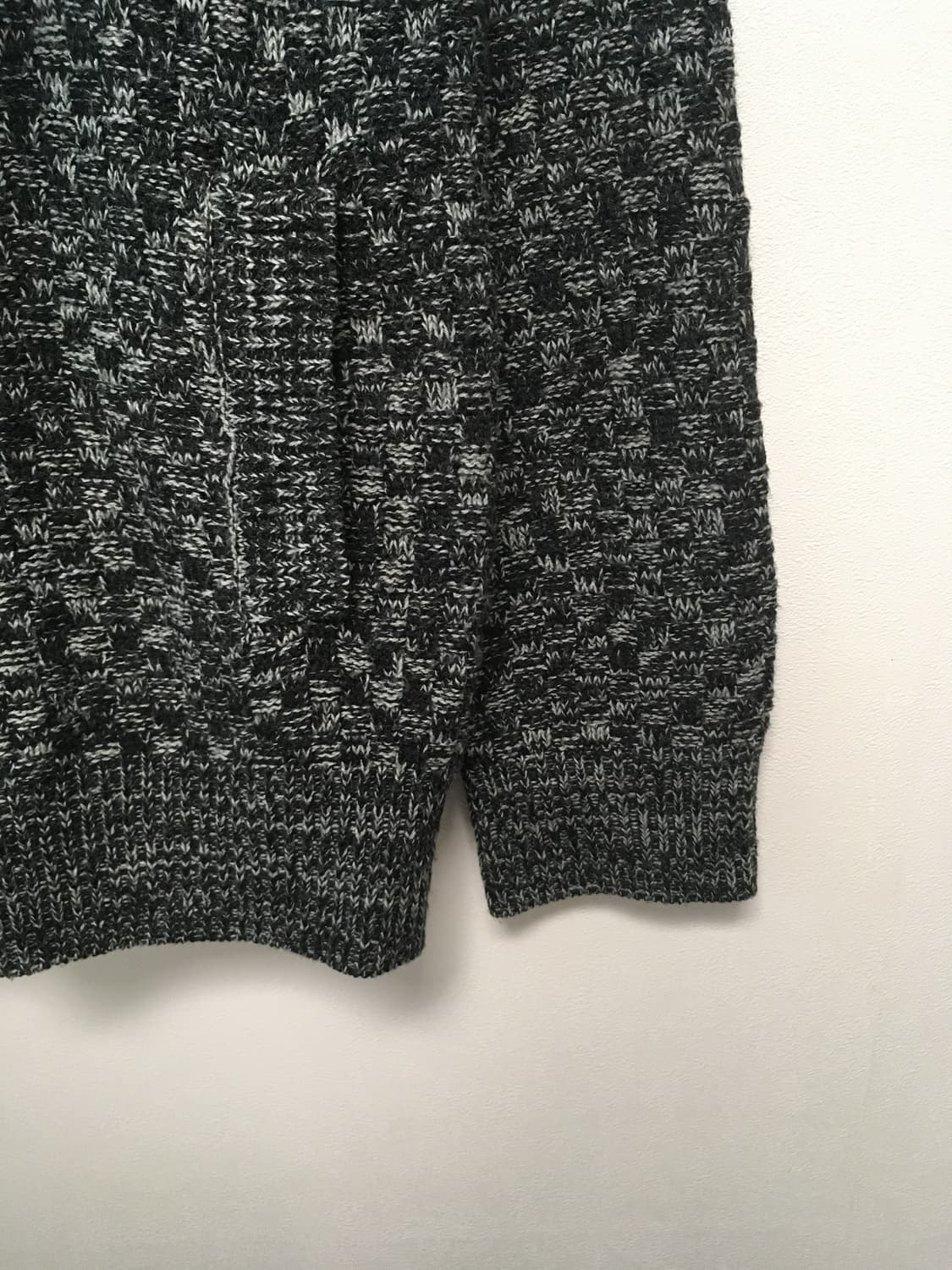 vintage shawl cardigan charcoal mix 상품이미지10