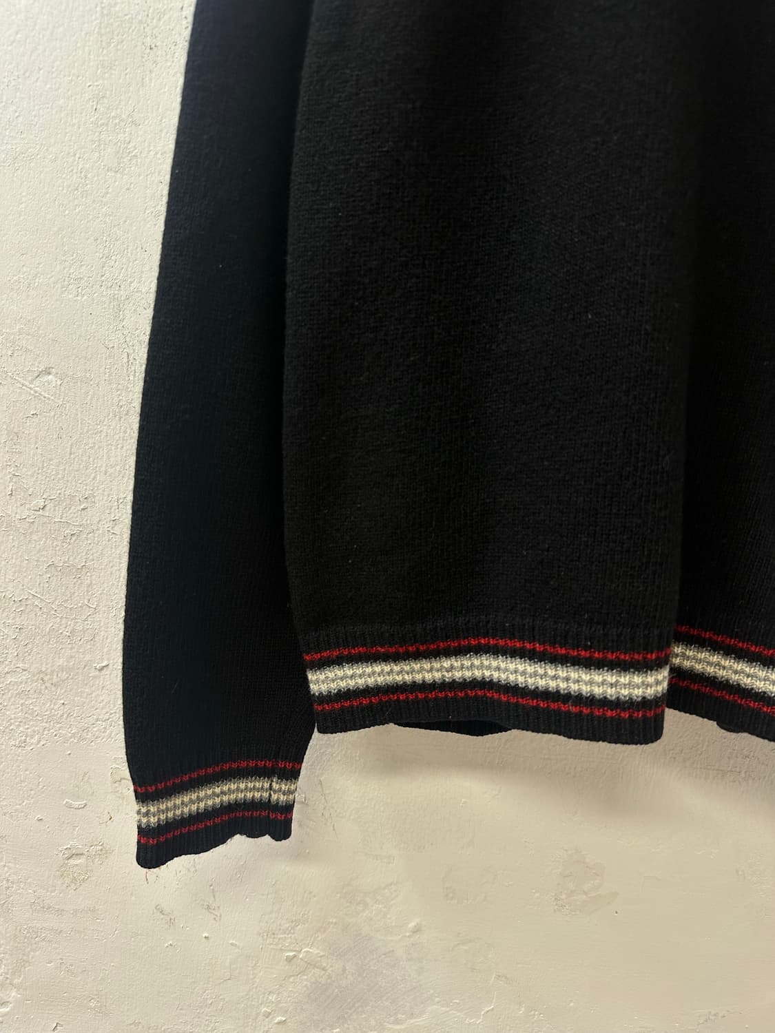 Burberry Blue Label 버버리 양모울 100% 니트 집업 상품이미지6