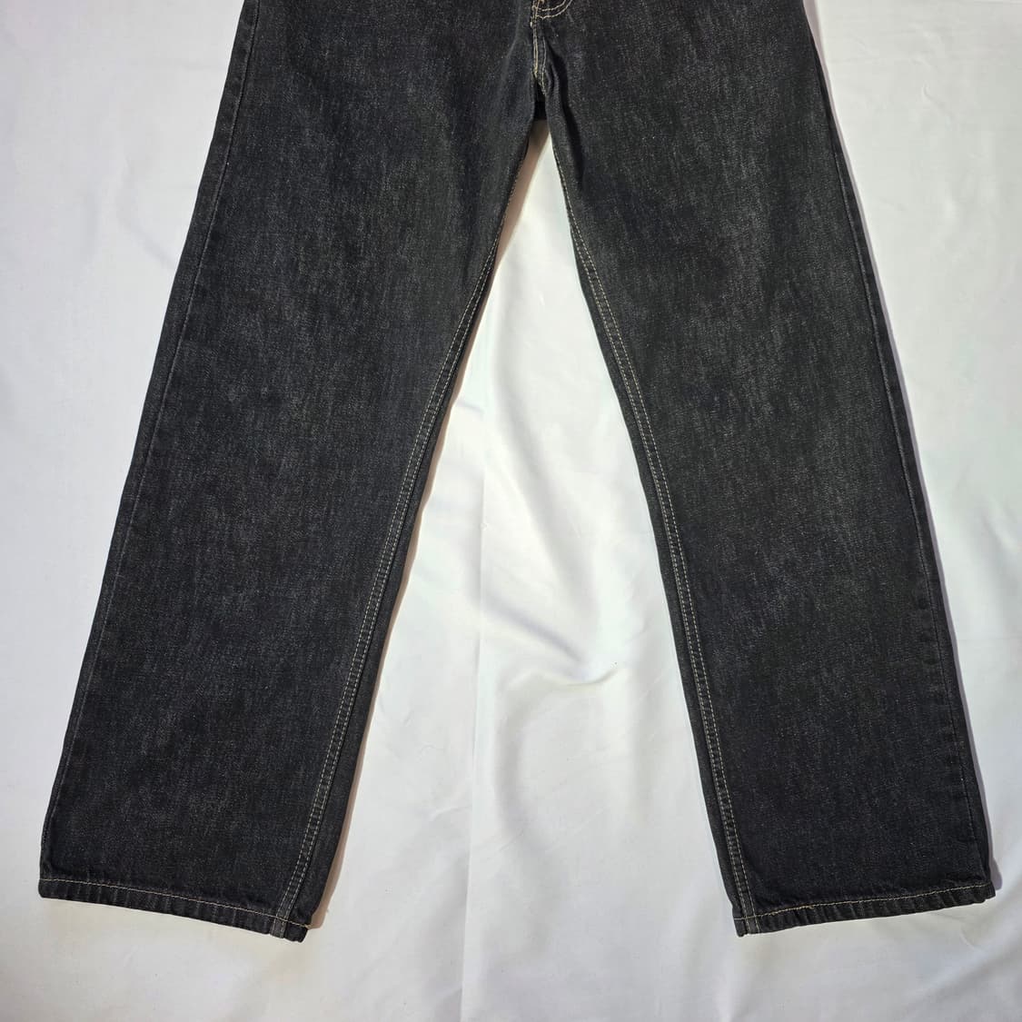 [W29L30]00s 리바이스 569 루즈스트레이트핏 블랙 데님팬츠 상품이미지3