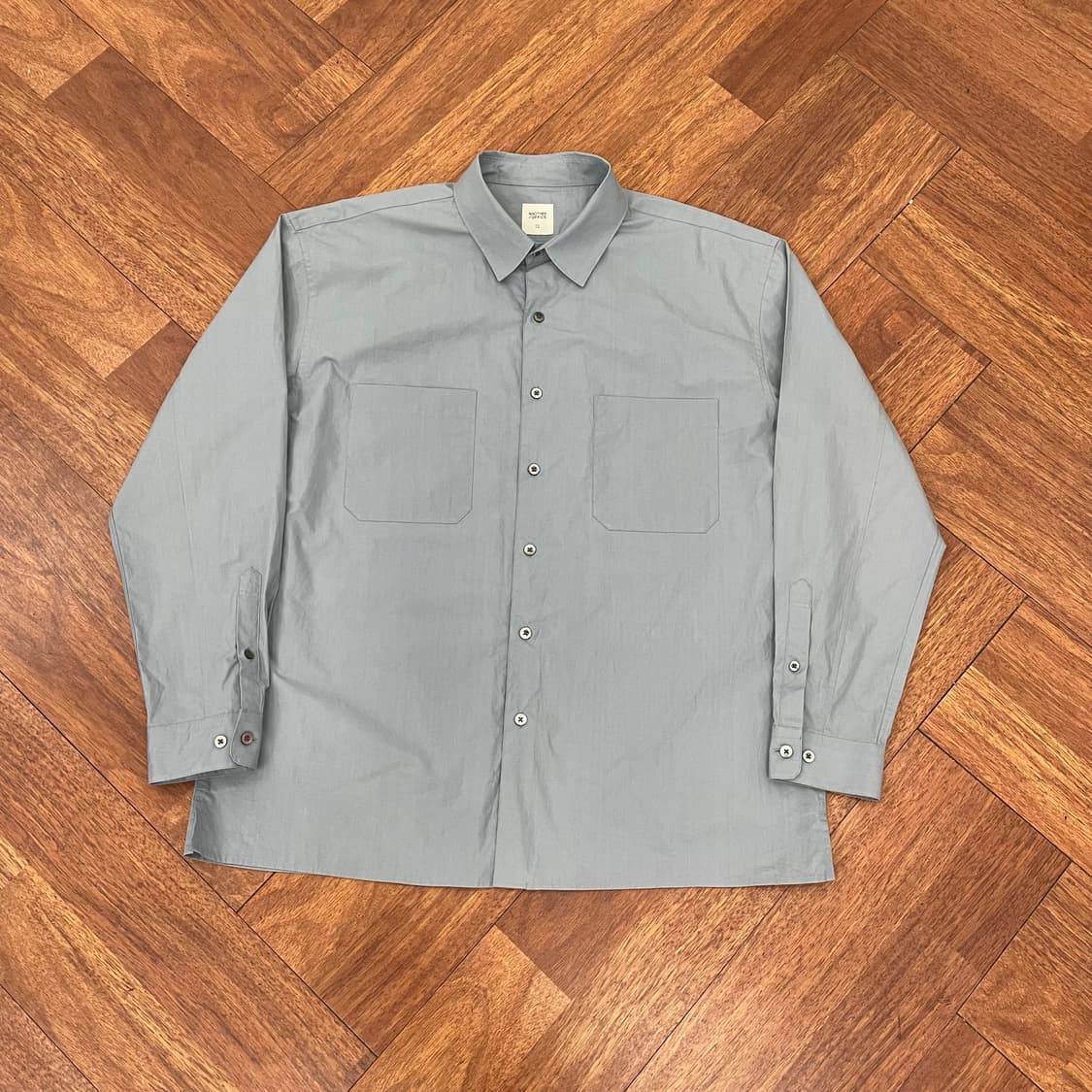 어나더오피스 오버핏 셔츠 상품이미지1