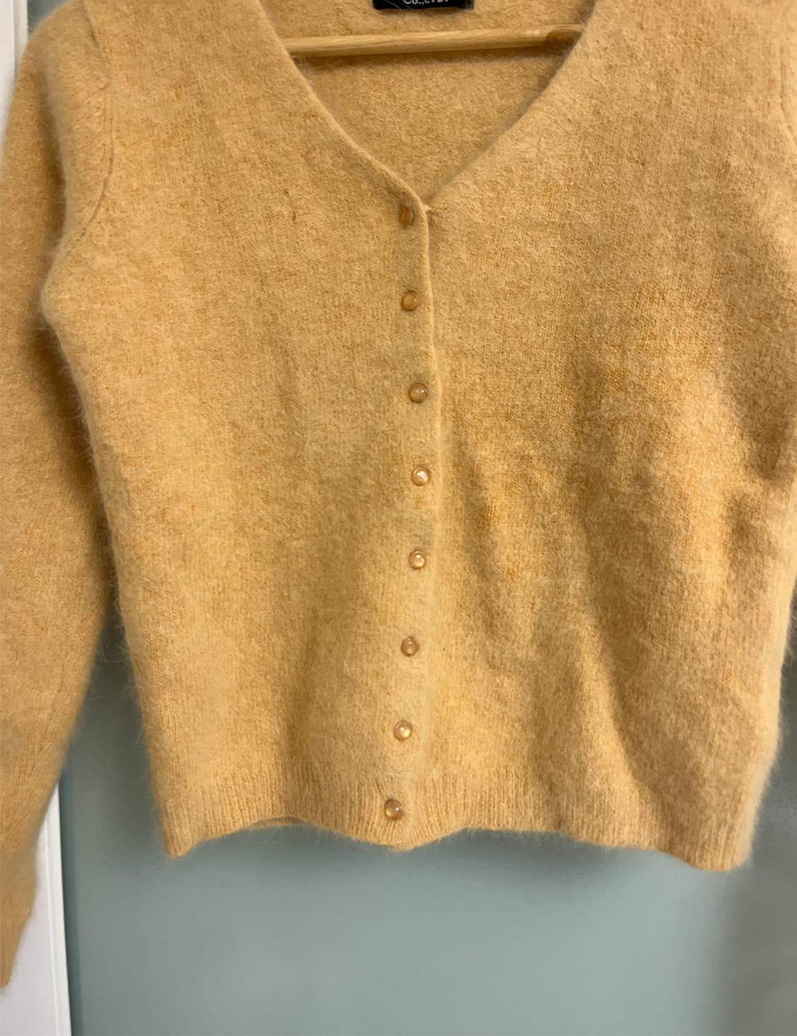 Nice claup angora cardigan 상품이미지6