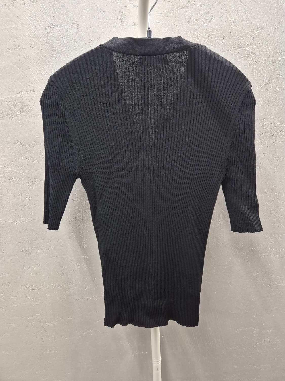 Lamerei 브이넥 가디건 블랙 Free 상품이미지3