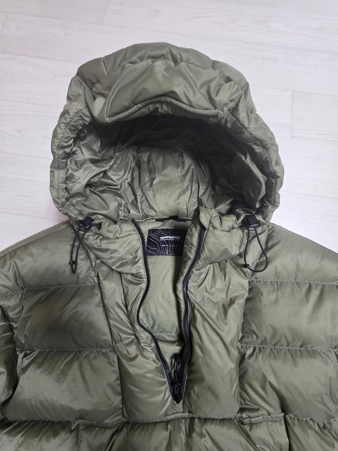 오프그리드 아노락 덕다운 패딩 XL사이즈 상품이미지3