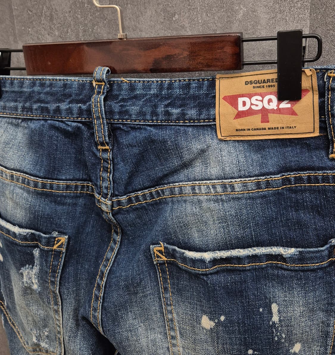 DSQUARED2 / 슬림핏 워싱 데님 팬츠 상품이미지5