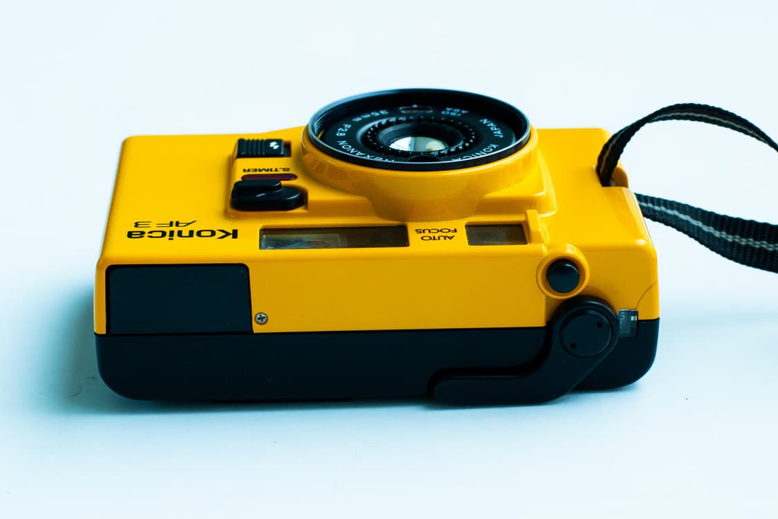 코니카 af3 옐로우 필름카메라 상품이미지6