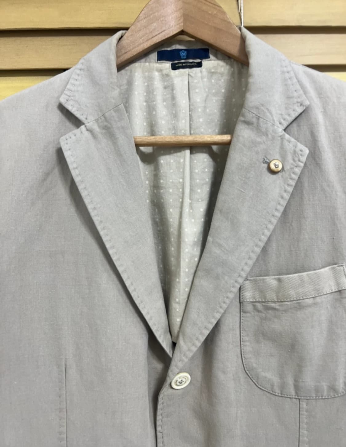 마시모뚜띠 남성 코튼린넨자켓
 상품이미지2