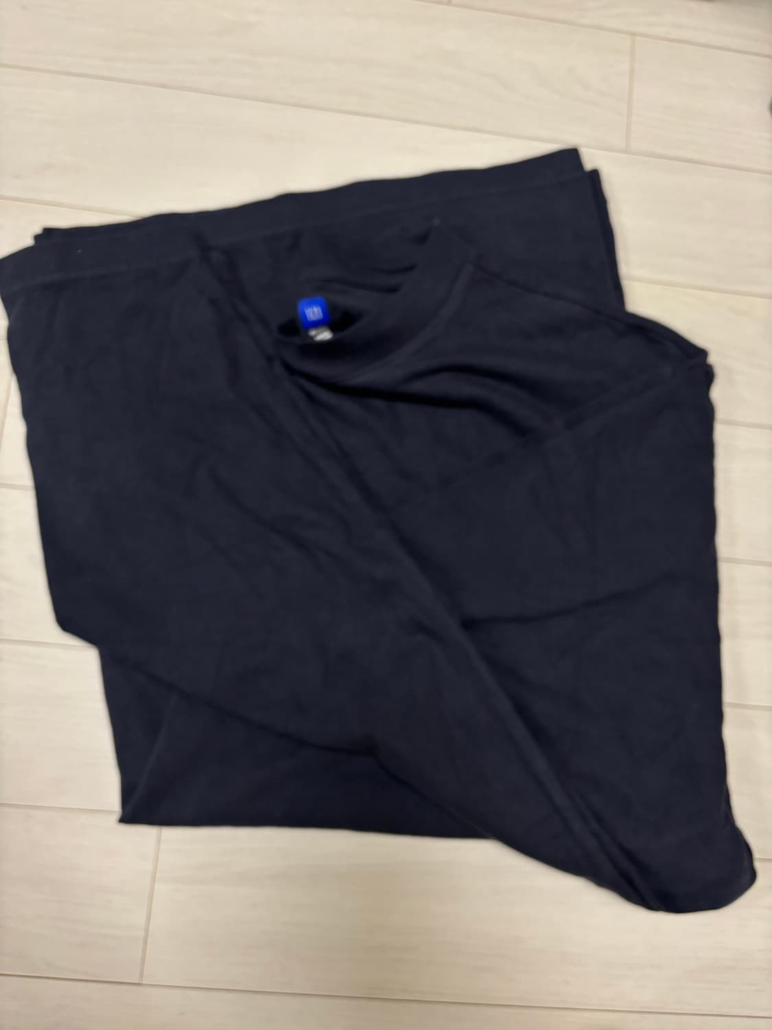 이지 갭 롱슬리브 블랙 xxl 상품이미지1