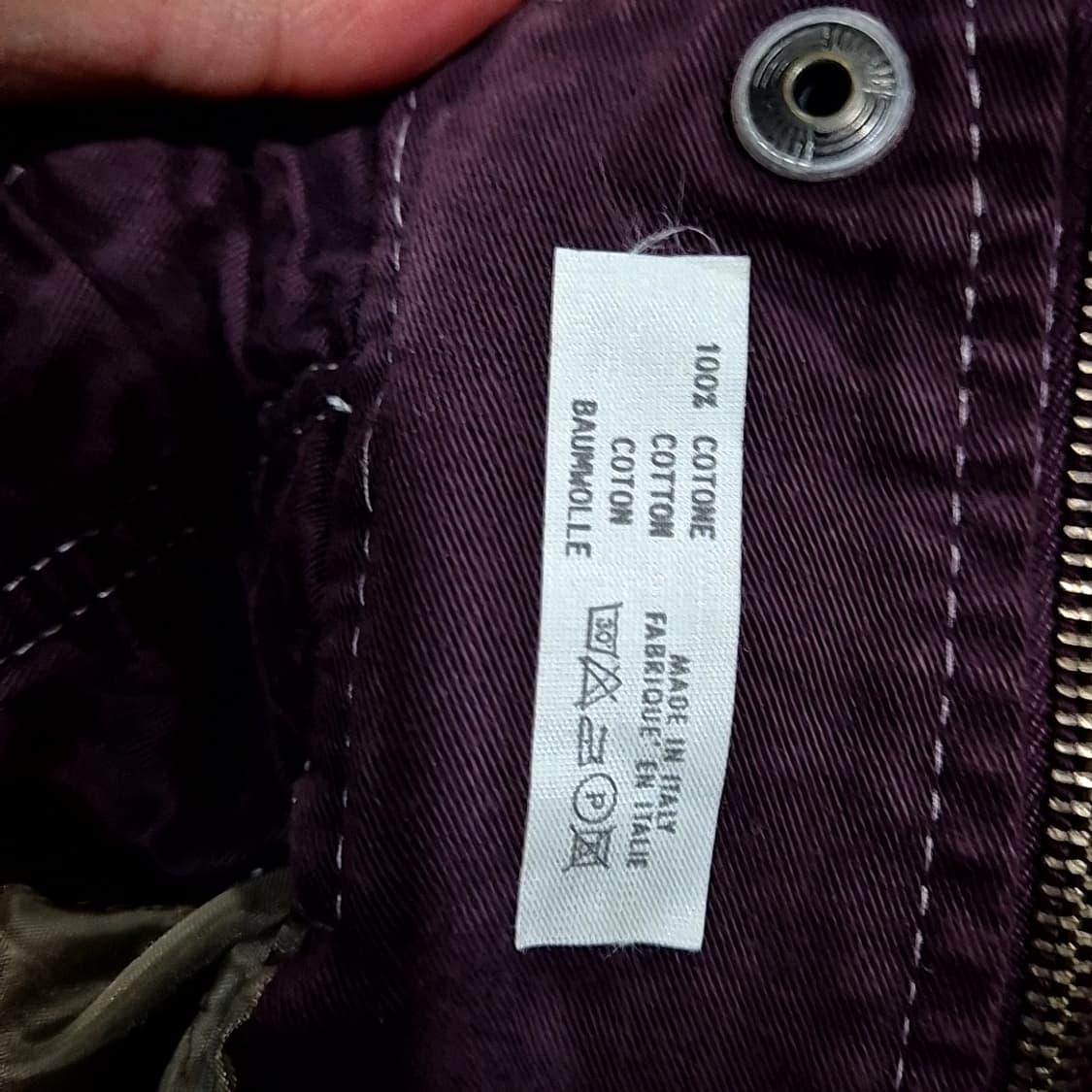 Cavalli 스티치 벨크로 자켓  상품이미지6