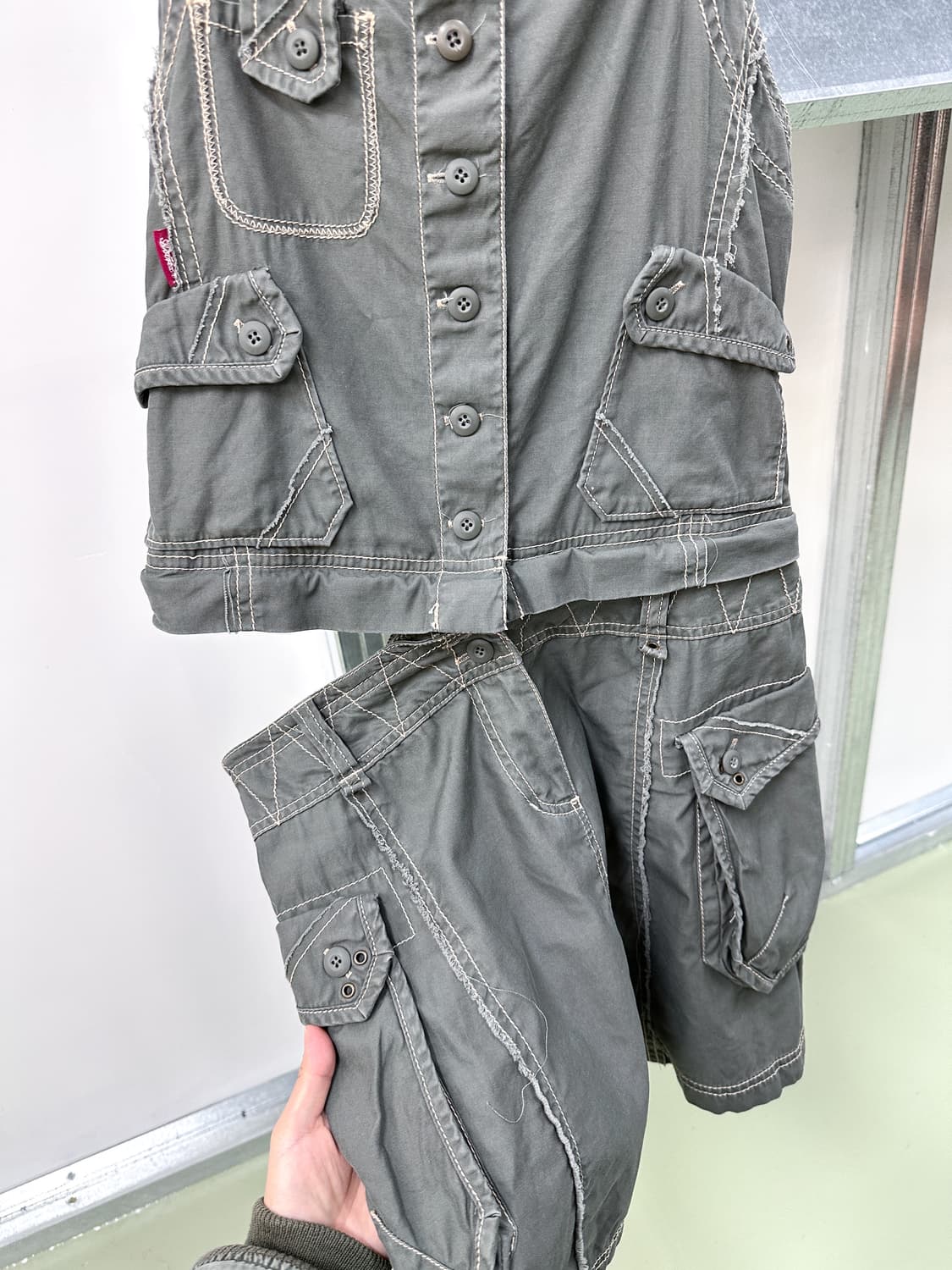 avirex detachable overall 상품이미지2