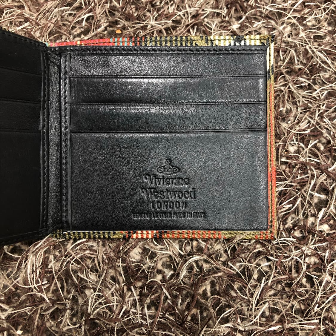 비비안웨스트우드 체크 반지갑 상품이미지4