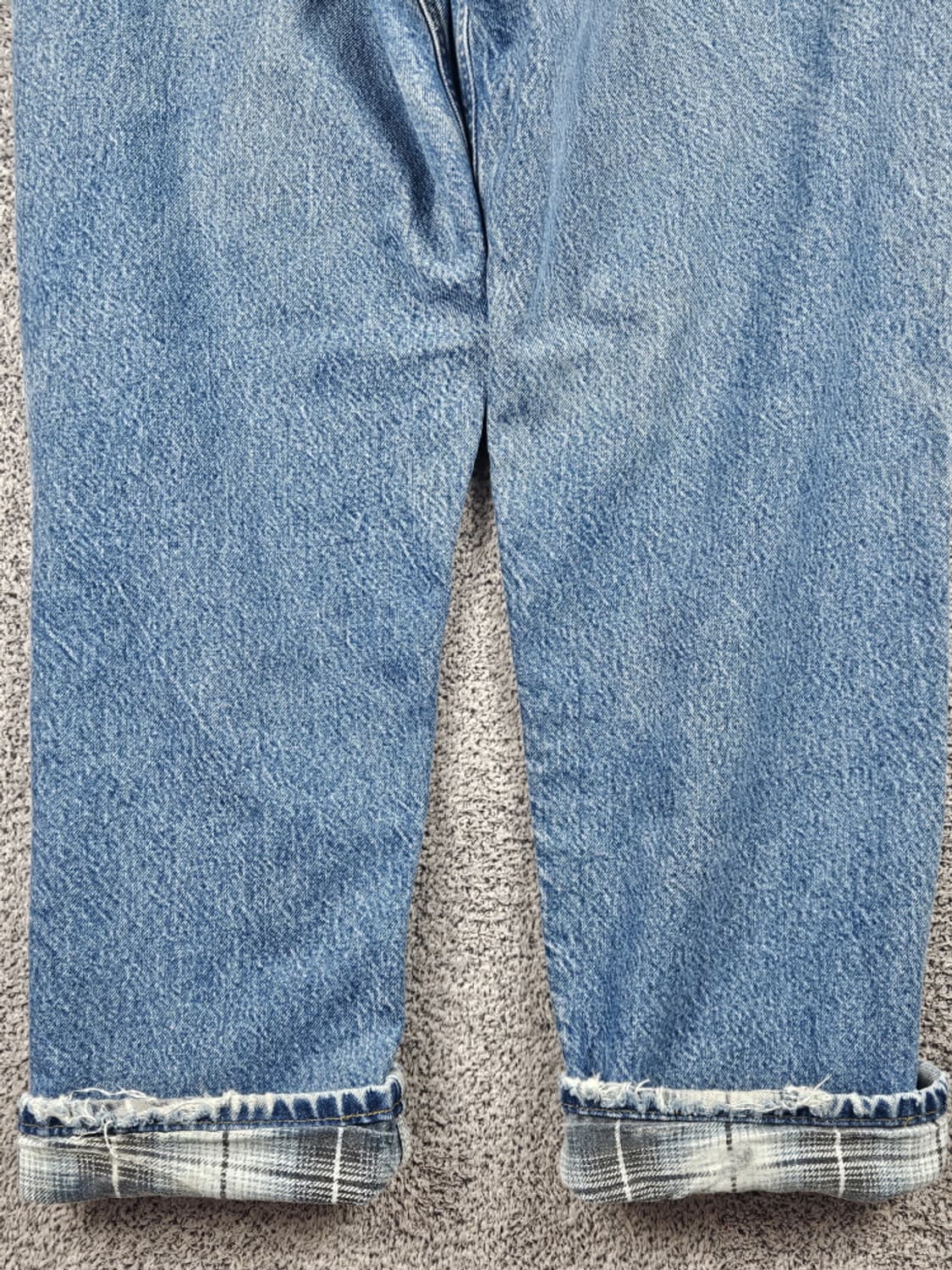 칼하트 헤비 플란넬 데님 워크 팬츠 ( 36 X 30 ) / 10374 상품이미지10