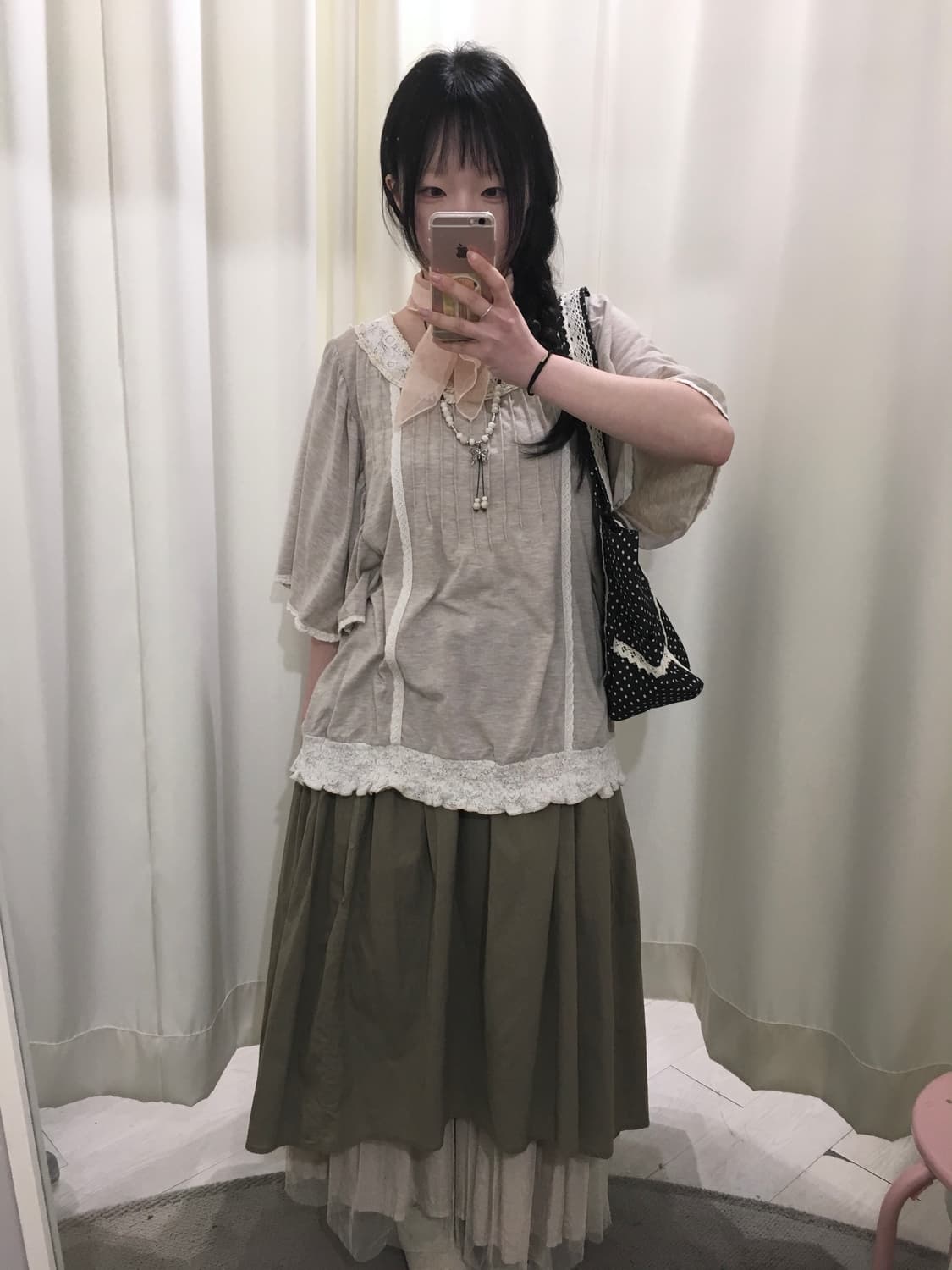 baby pink tulle skirt 상품이미지3