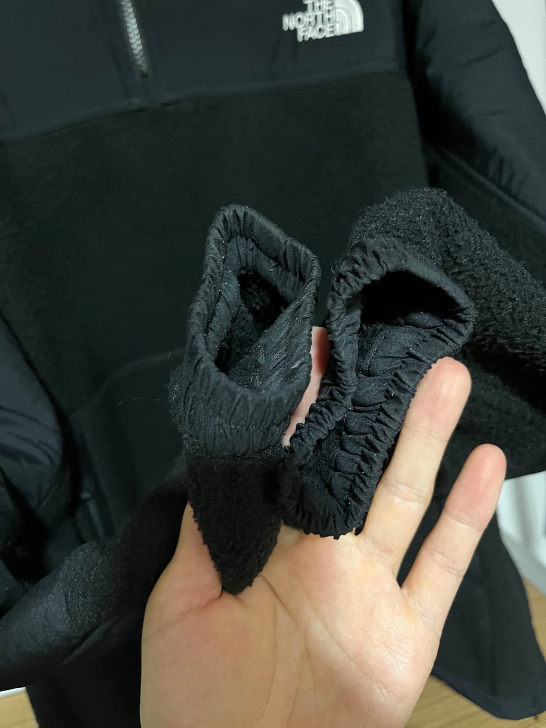 노스페이스 재팬 힘 플리스 풀오버 블랙 XL 상품이미지5