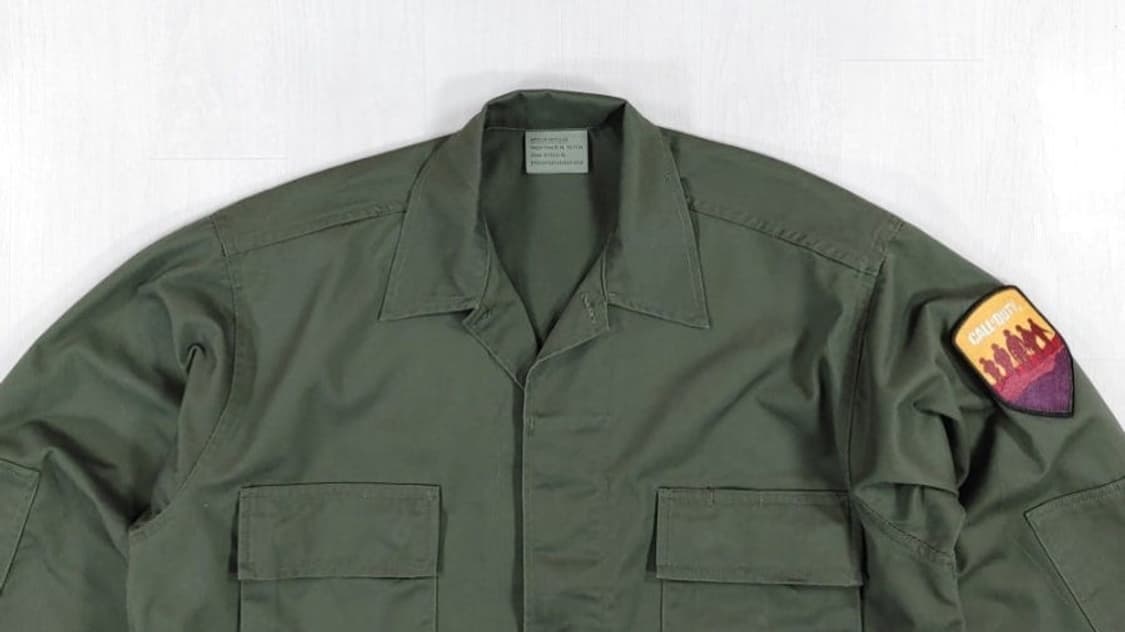 콜오브듀티 WWII 공식 로스코 BDU 셔츠 M-R 상품이미지2