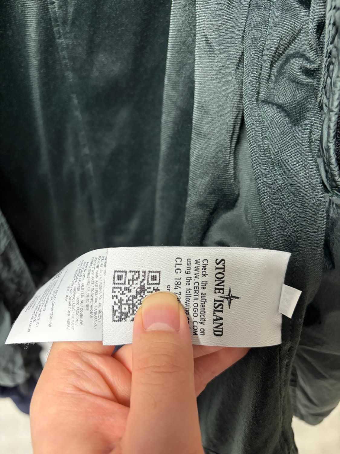 스톤아일랜드 19fw 크링클랩스 오버셔츠 자켓 xxl 상품이미지5