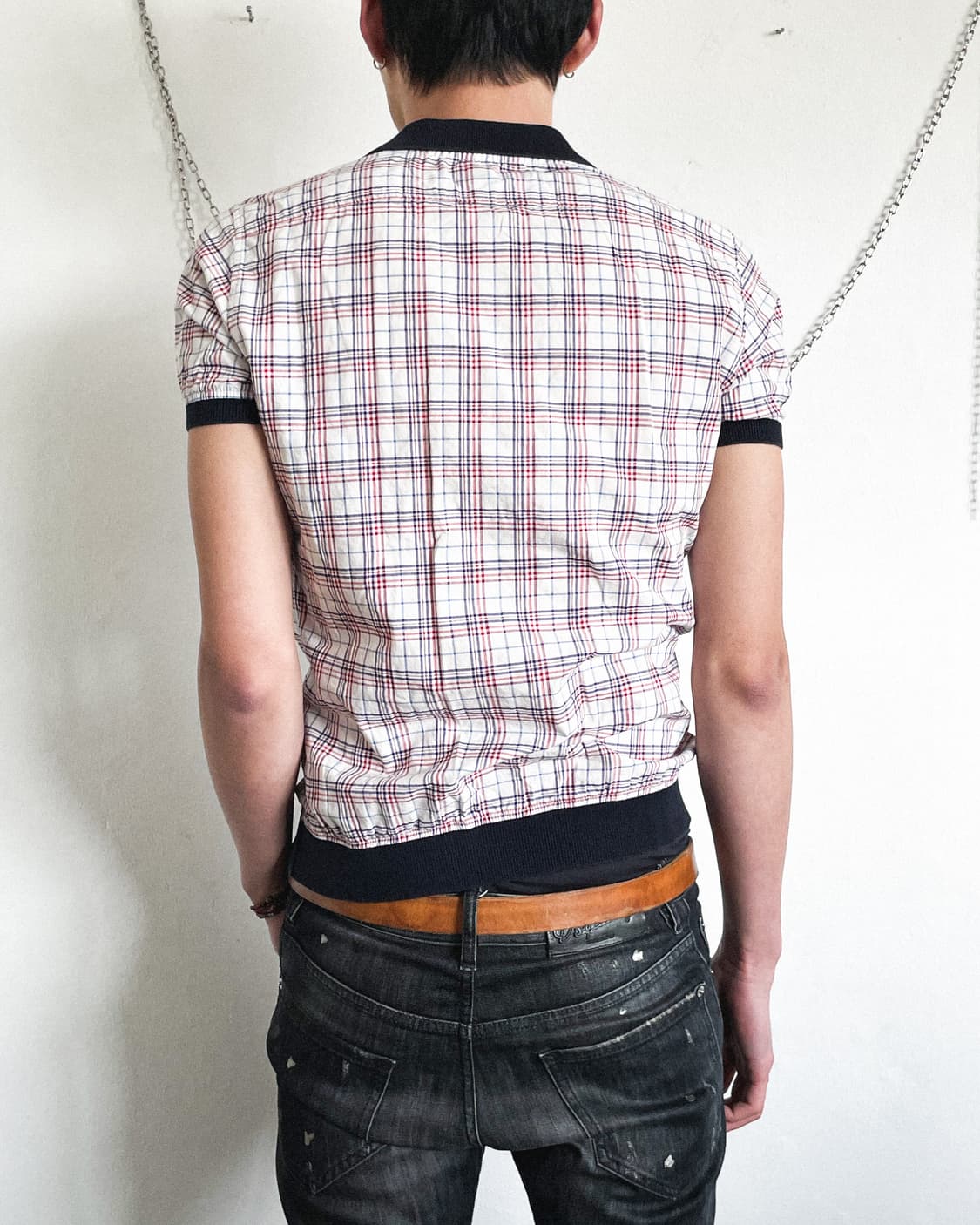 디스퀘어드2 니트&코튼 섹슈얼 PK티셔츠 상품이미지4